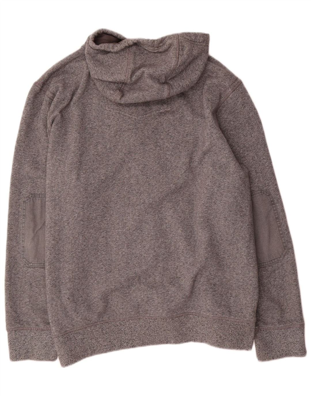 Fat Face Pull à capuche zippé pour homme 2XL Gris Coton