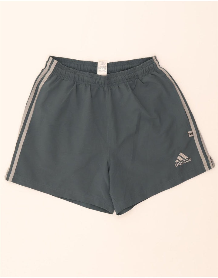 Adidas Short de sport homme vert moyen polyester