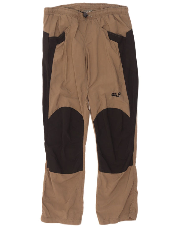 Jack Wolfskin Pantalon de randonnée pour homme Medium W32 L33 Marron Colourblock