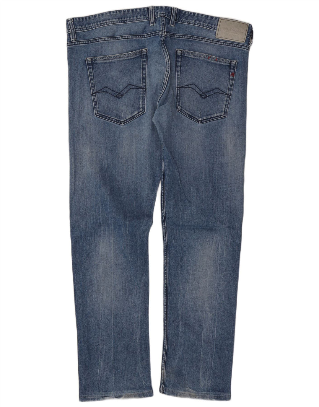 REPLAY Jean droit homme W38 L29 bleu coton