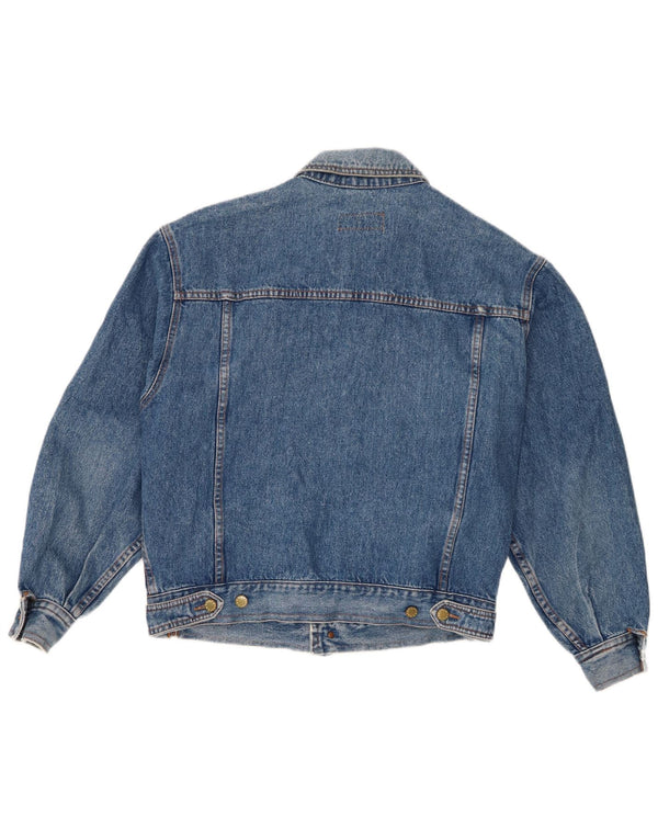 Cacharel Veste en Jean Homme UK 36 Petit Bleu Coton