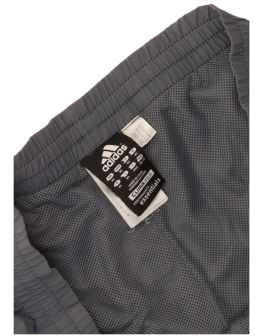 Adidas Short de sport Clima 365 XL Gris Polyester Homme