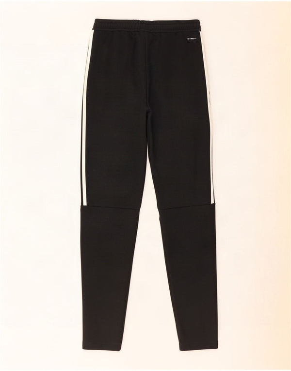 Adidas Mens Climalite Tracksuit Trousers Small Black Polyester