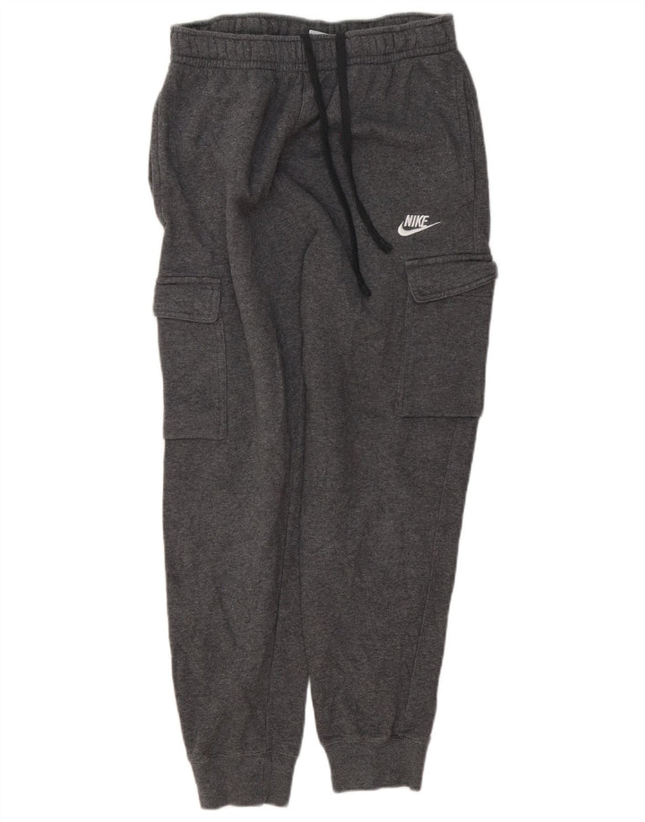 Nike Pantalon de survêtement cargo pour homme en coton gris Taille S