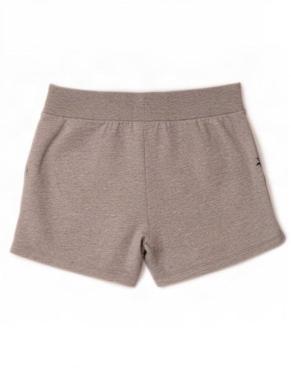 Puma Short Regular Sport Femme Gris Moyen Moucheté Coton