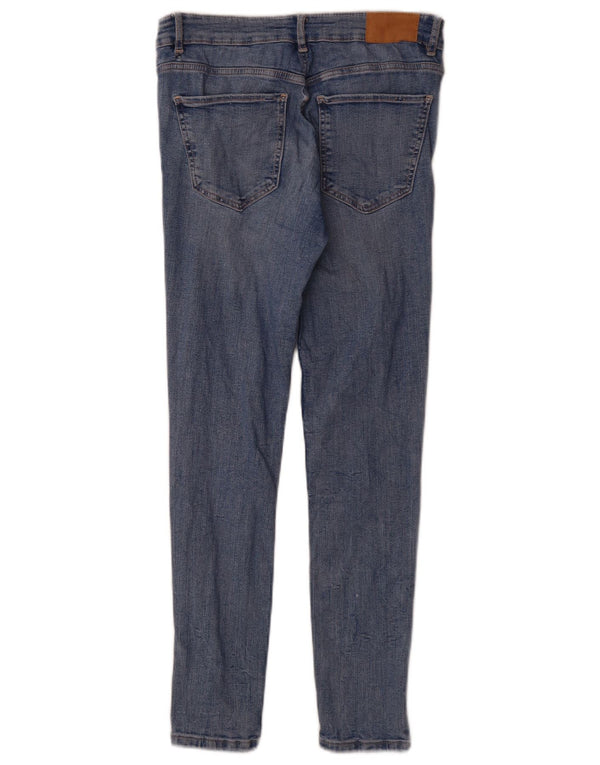 Zara Jean skinny pour femme EU 38 Small W28 L28 Bleu