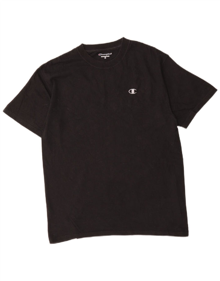 Champion T-Shirt Homme Noir Moyen Coton