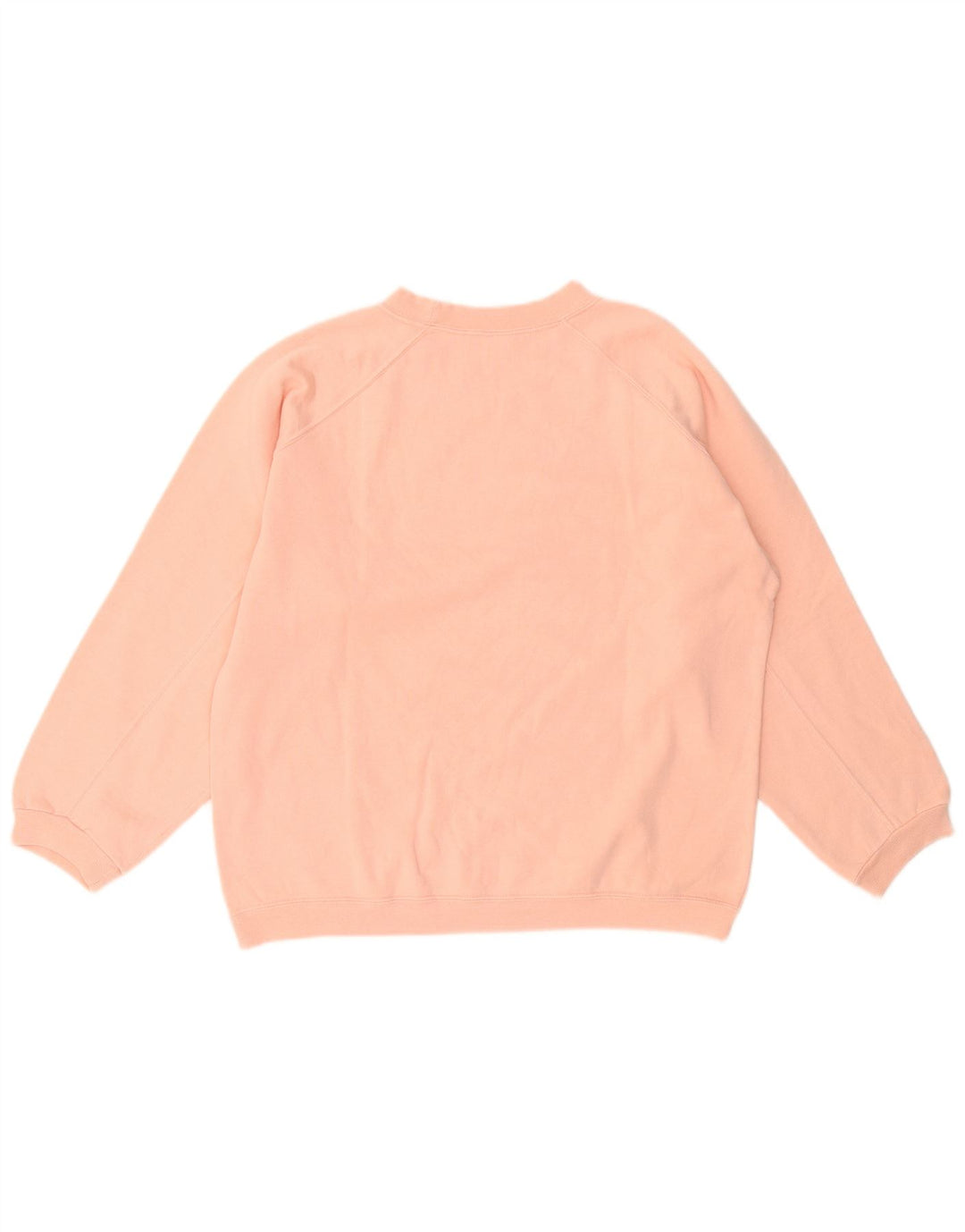 vintage Femme Sweatshirt Jumper UK 14 Rose Moyen