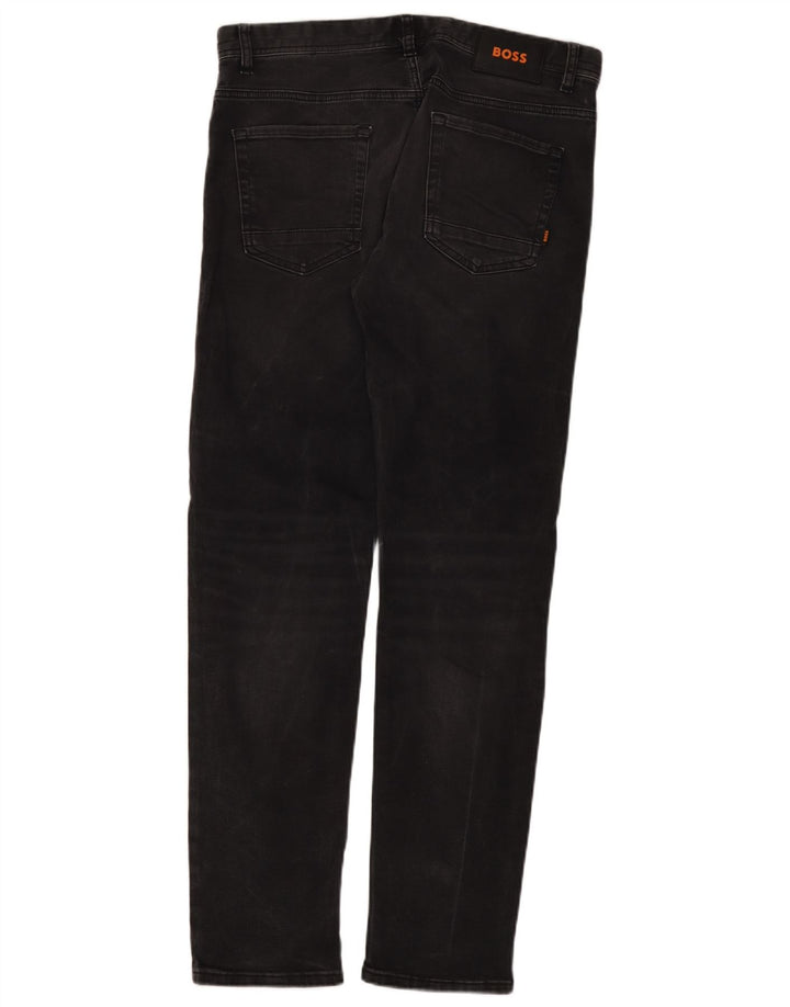 Hugo Boss Jean fuselé W34 L32 Gris Coton Homme