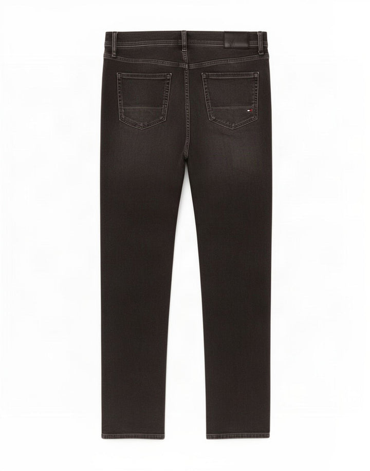 Tommy Hilfiger Jean Slim Homme W34 L34 Gris Coton