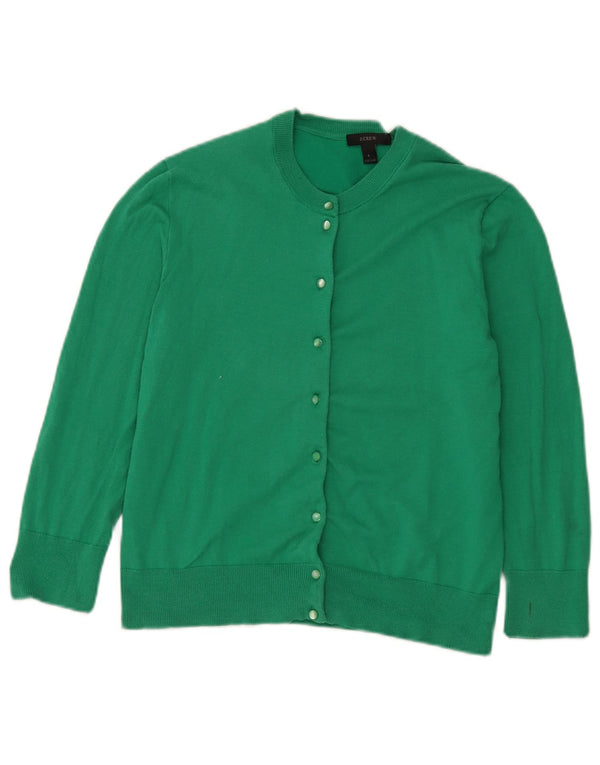 J. Crew Pull Cardigan Femme UK 14 Grand Coton Vert