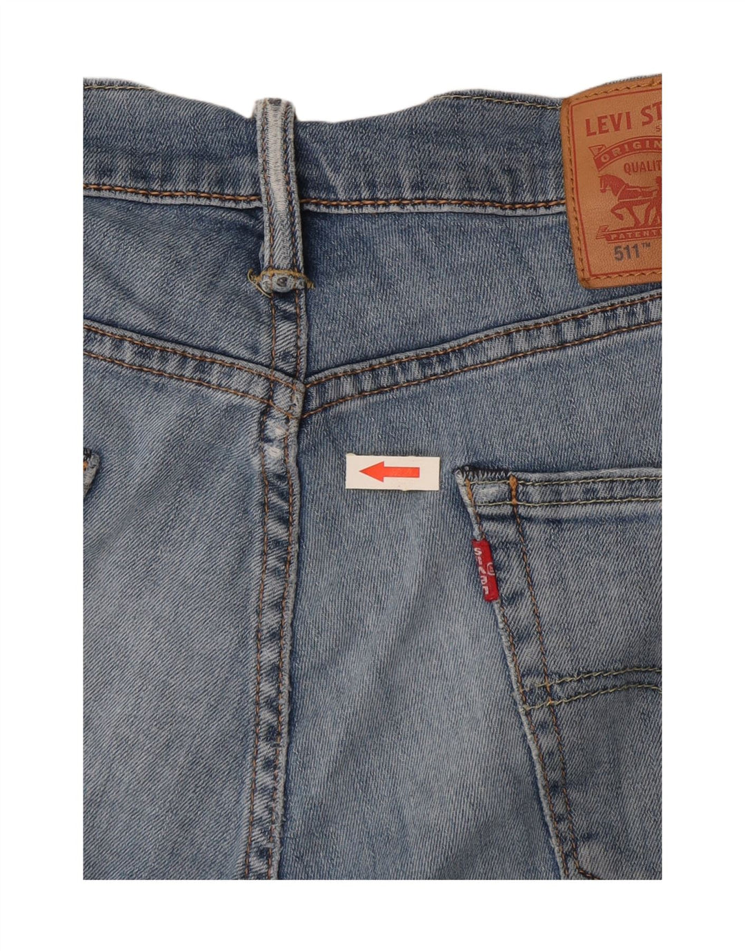 Levi's Jean Slim 511 Homme Bleu W32 L31 Coton