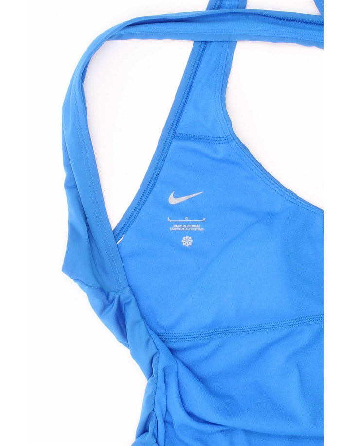 Maillot de bain Nike pour femme, grand, bleu, sport