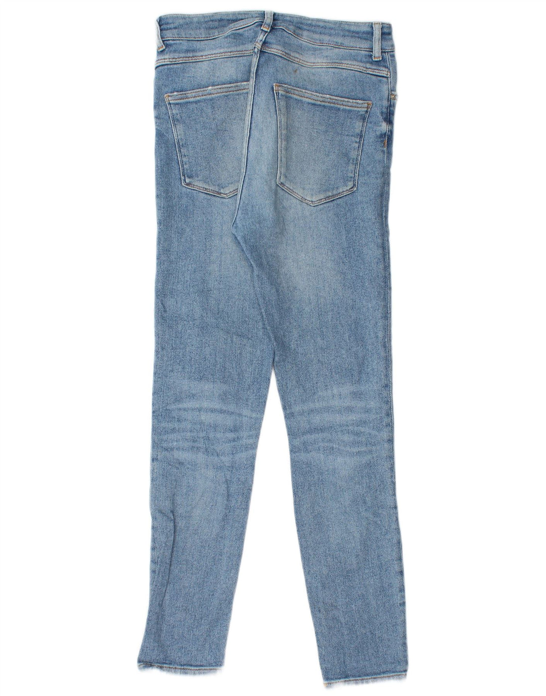 Zara Jean skinny effet vieilli pour femme EU 38 Small W28 L27 Bleu