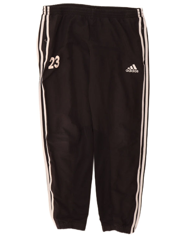 Adidas Pantalon de survêtement graphique pour homme UK 42/44 Large Noir