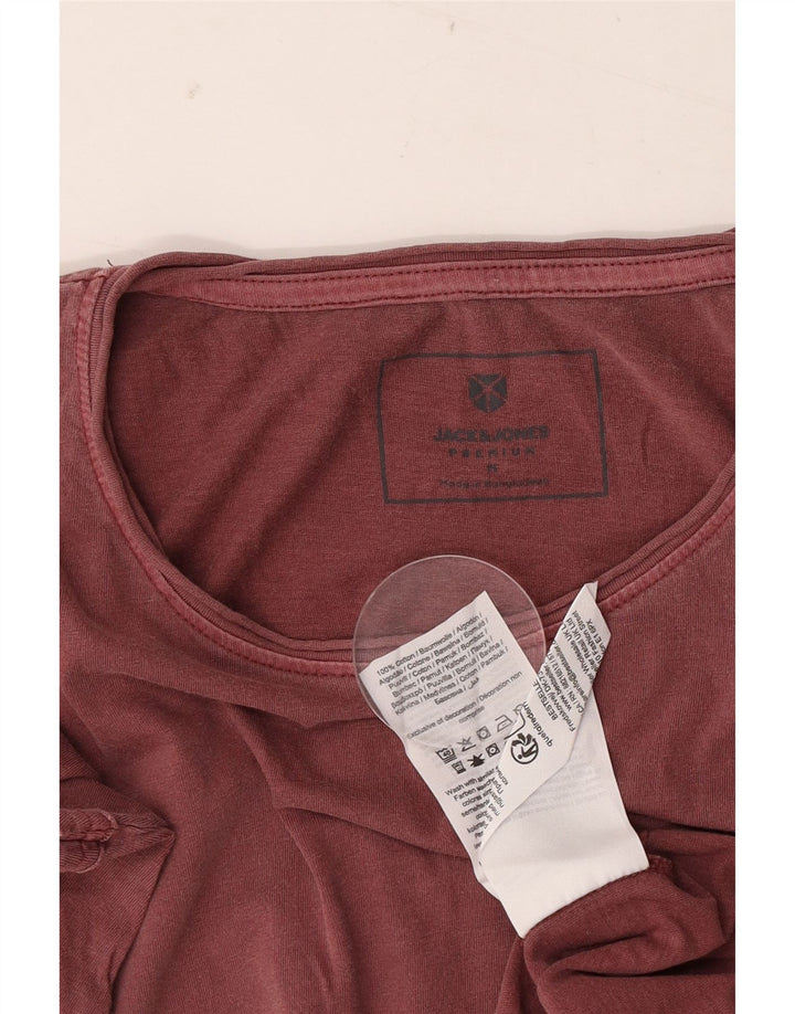 Jack & Jones T-Shirt Homme Marron Moyen Coton