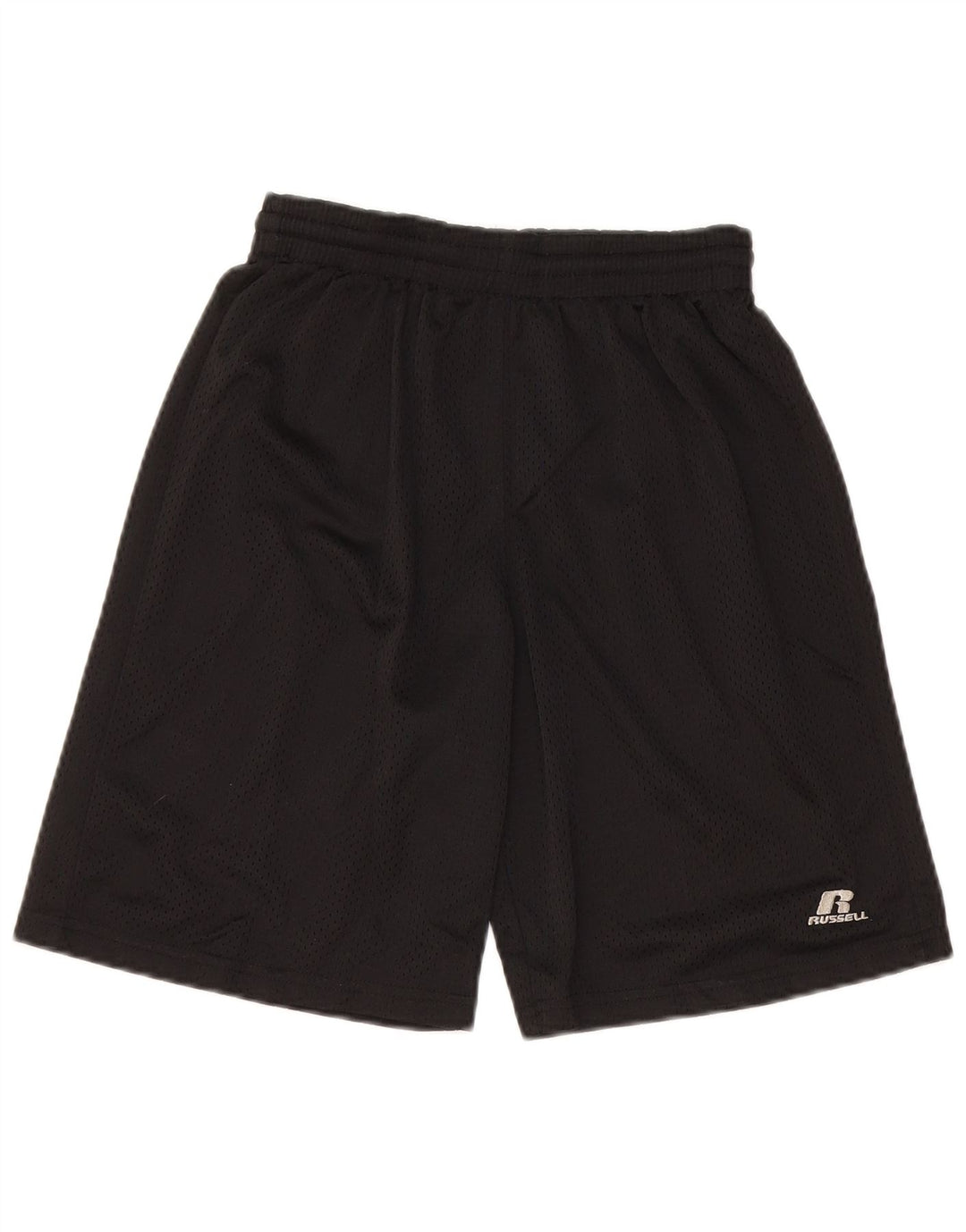 Russell Athletic Short de sport pour garçon 10-11 ans Noir moyen Polyester