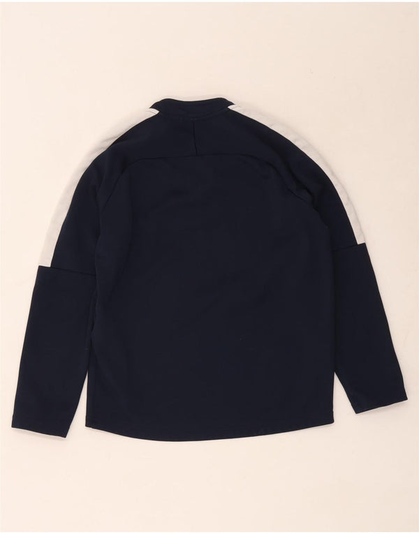 Haut de survêtement Nike Dri Fit Pullover pour garçon 10-11 ans Bleu marine moyen