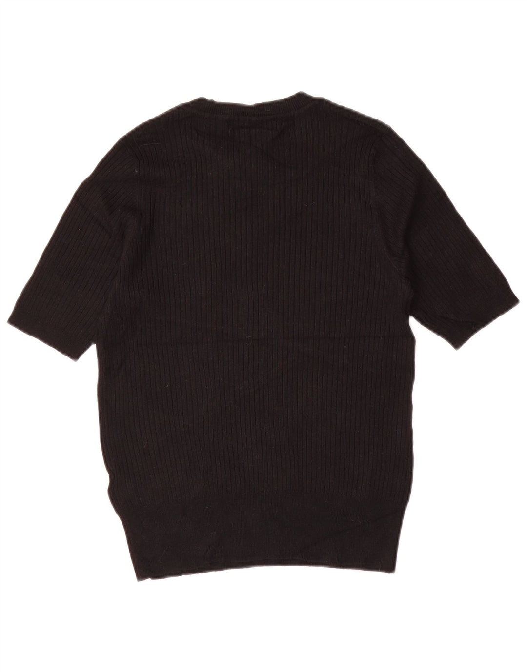 Marks & Spencer Pull à col rond pour femme UK 14 Noir moyen