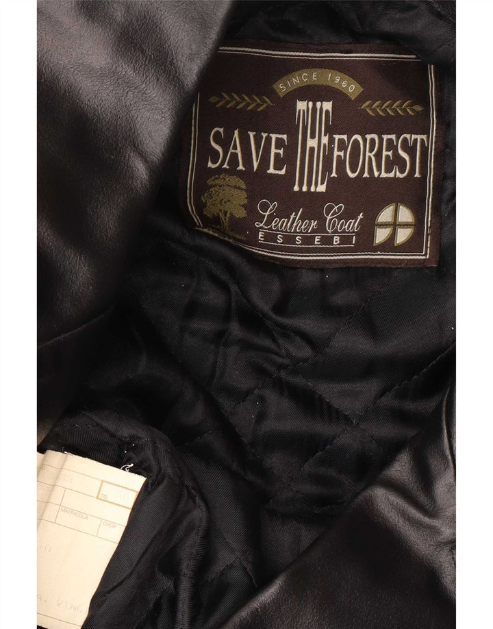 Veste en cuir homme Essebi IT 50 grand cuir noir