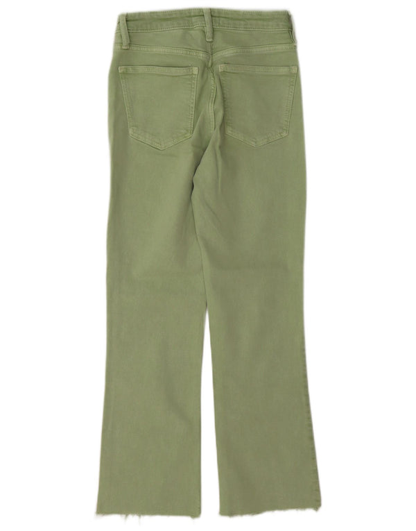 Zara Jean droit femme EU 34 2XS W24 L27 Vert