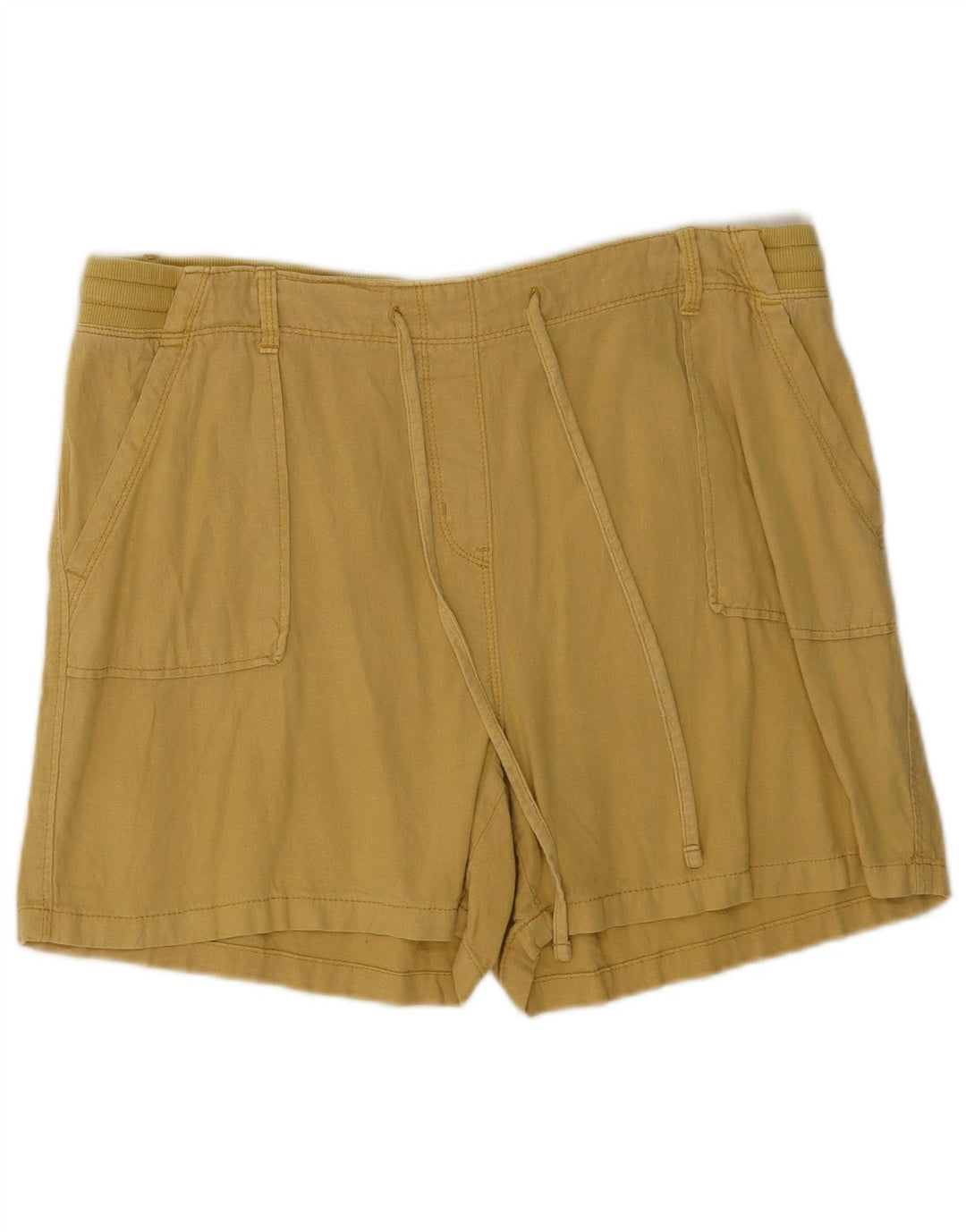 Marks & Spencer Short pour femme UK 16 Large W34 Lin kaki