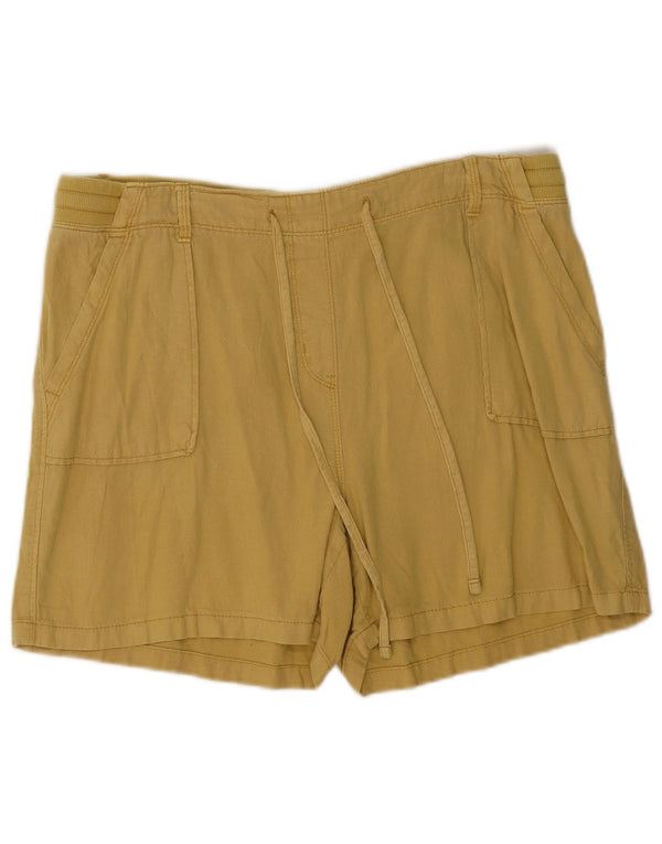 Marks & Spencer Short pour femme UK 16 Large W34 Lin kaki