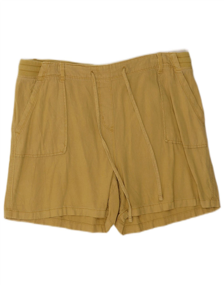 Marks & Spencer Short pour femme UK 16 Large W34 Lin kaki