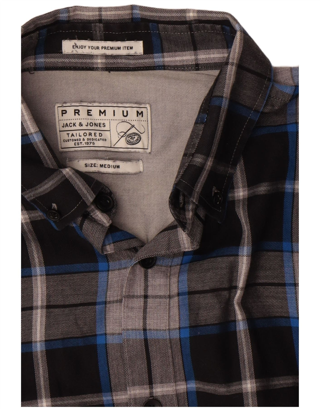 Jack & Jones Chemise En Flanelle Medium Multicolore Check Cotton Homme