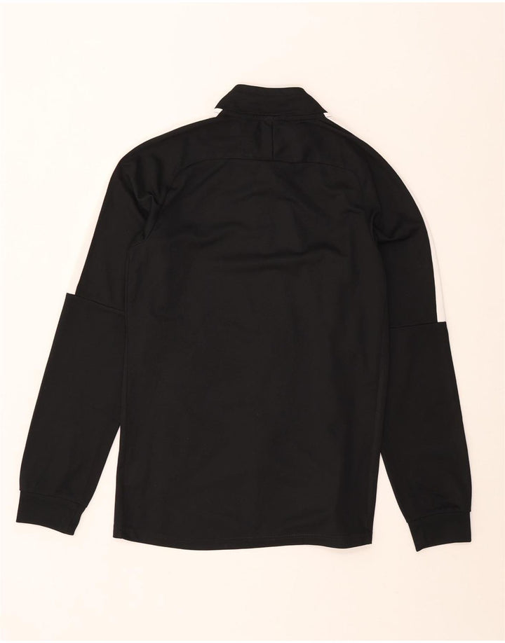 Nike Hommes Dri Fit Survêtement Top Veste Petit Noir Colorblock Polyester