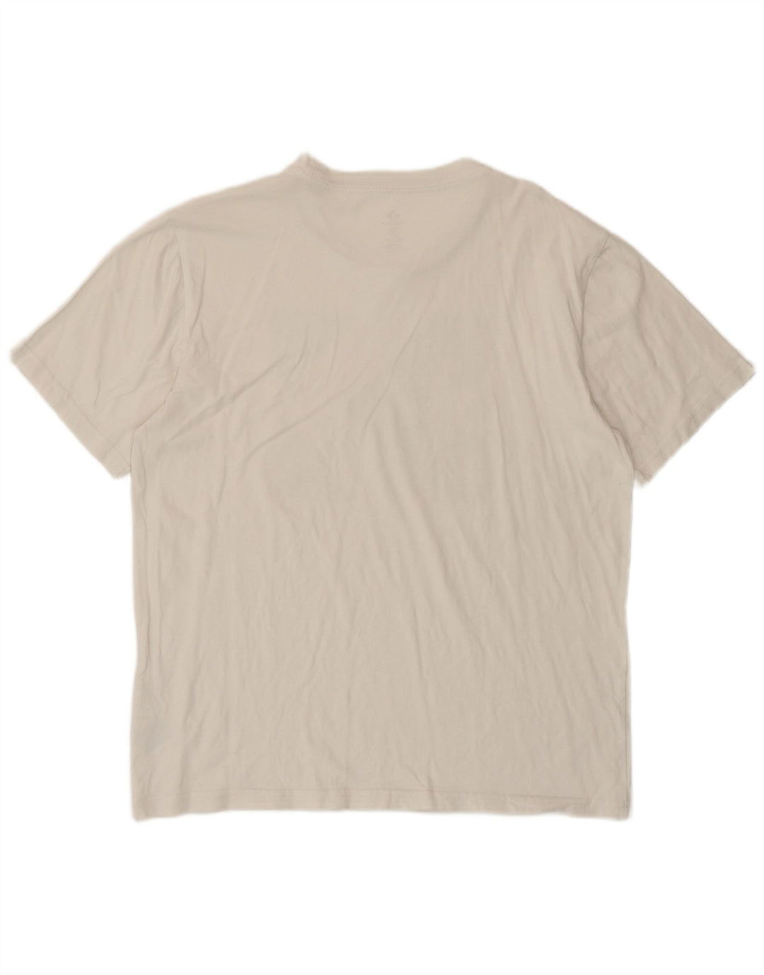 Converse T-Shirt Graphique Homme Blanc Moyen Coton