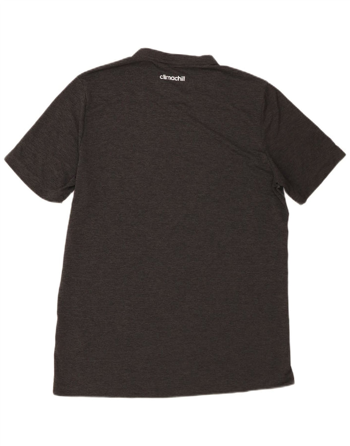 Adidas Homme Climachill T-Shirt Top Gris Moyen Polyester