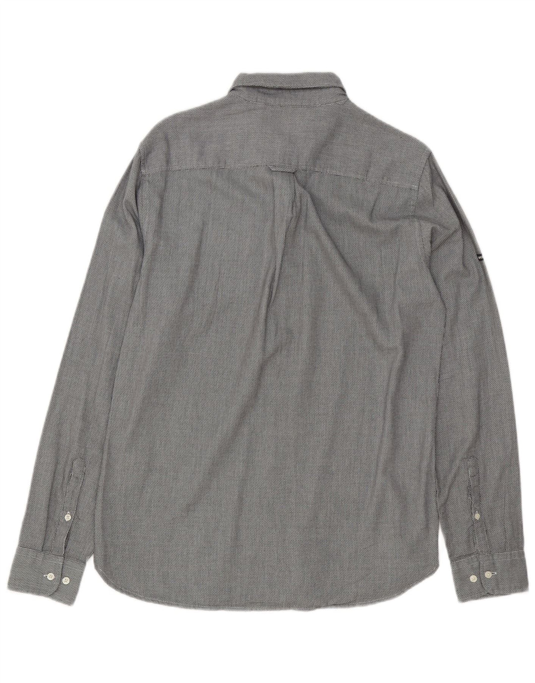 Superdry Chemise Homme Gris Moyen Coton