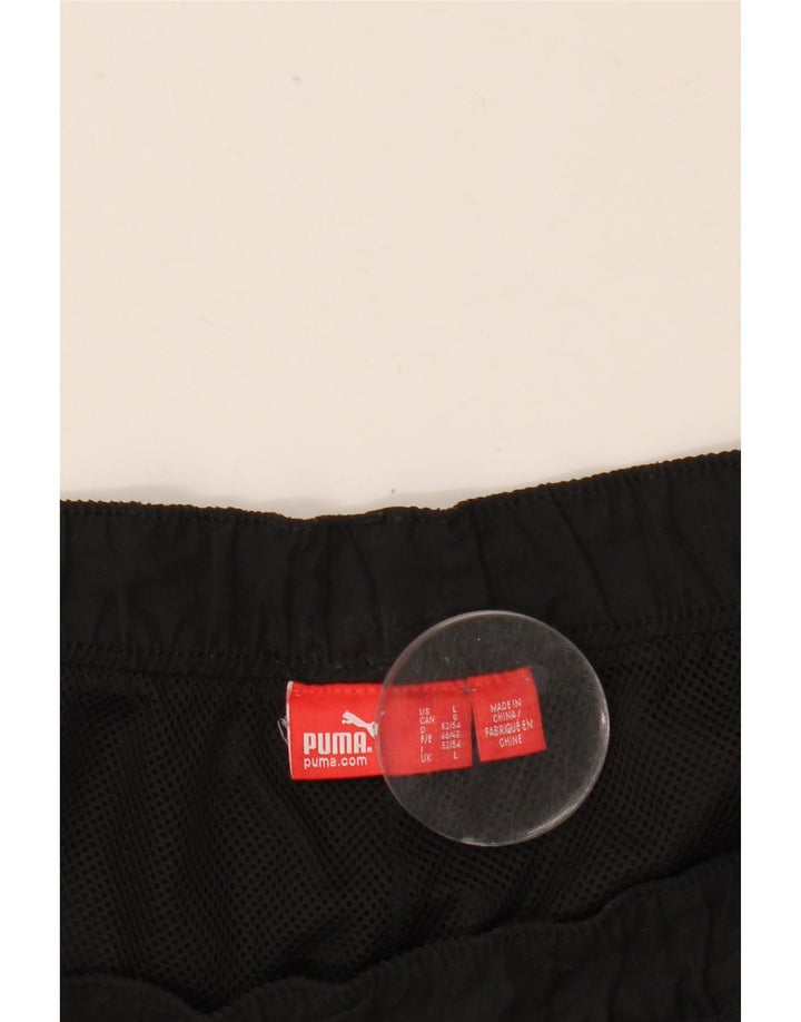 Puma Pantalon de survêtement pour homme Noir Taille L