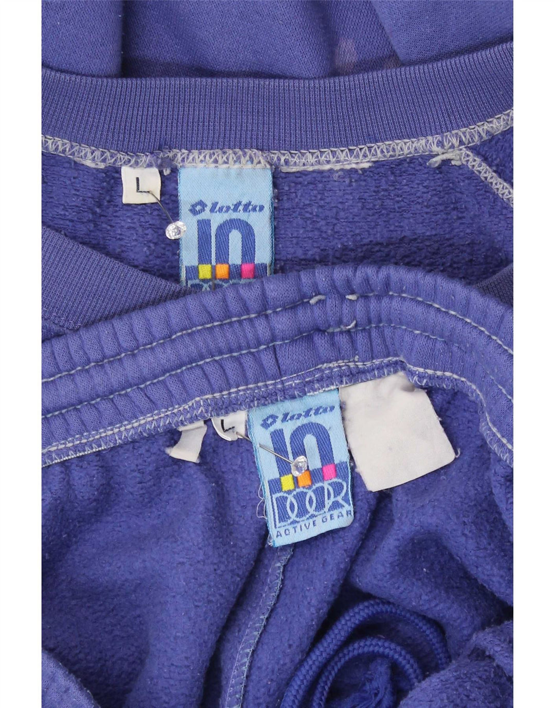 Lotto Survêtement complet pour homme Taille L Bleu