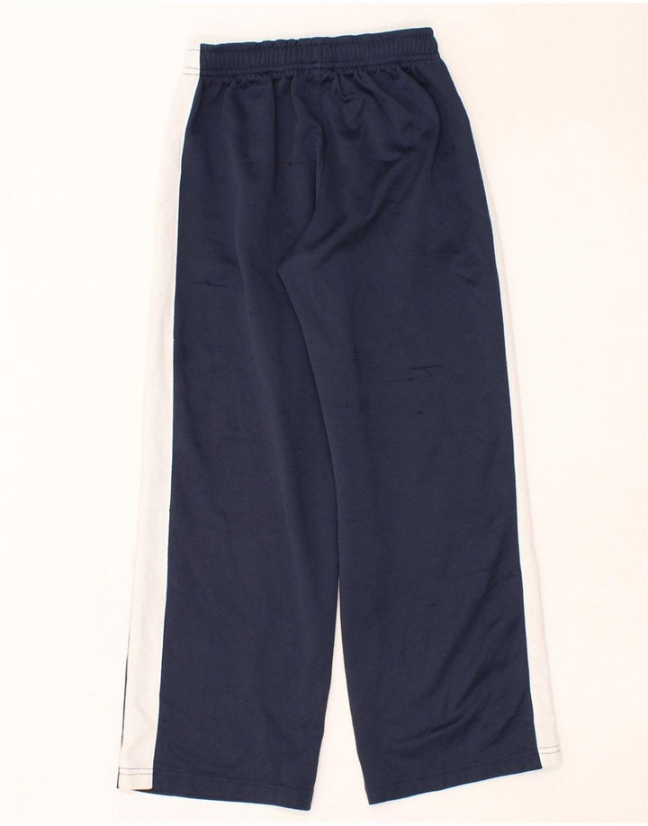 NIKE Boys Tracksuit Trousers 10-11 Years Medium Navy Blue Colourblock Vintage Nike and Second-Hand Nike from Messina Hembry 