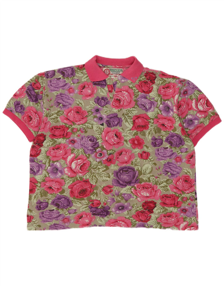 Chambers Polo Femme UK 18 XL Multicolore Floral