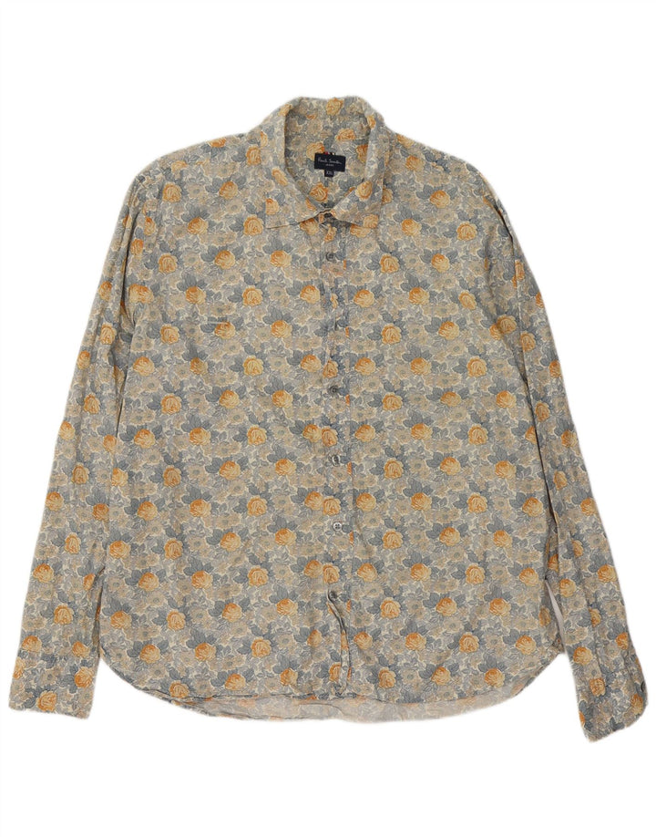 Paul Smith Chemise Homme 2XL Coton Floral Multicolore