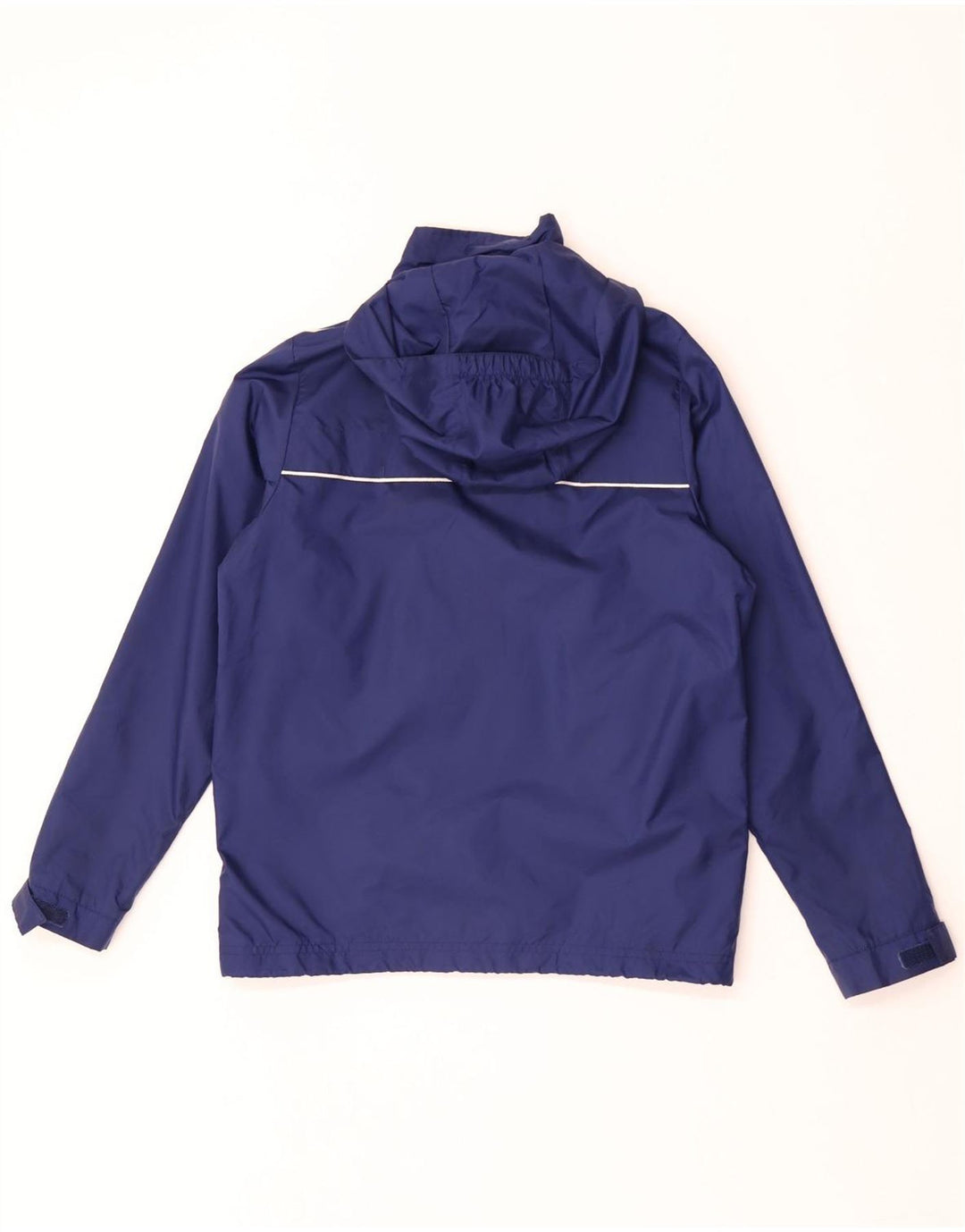 Adidas Veste de Pluie à Capuche Garçon 11-12 Ans Bleu Marine Nylon