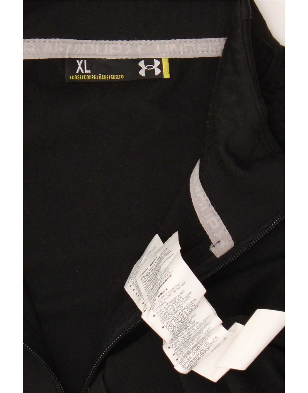 Under Armour Veste de Survêtement Homme XL Noir Polyester