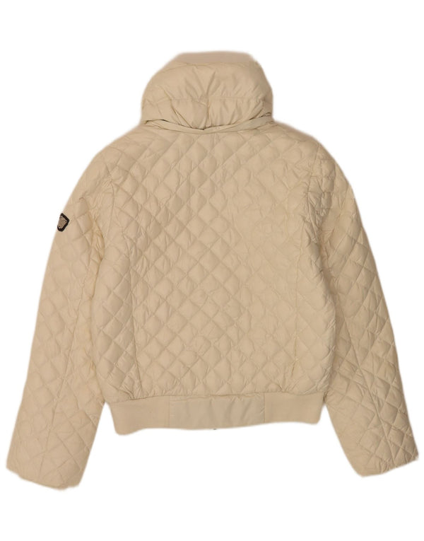 Conte of Florence Veste matelassée matelassée pour femme IT 46 Large Blanc Polyester
