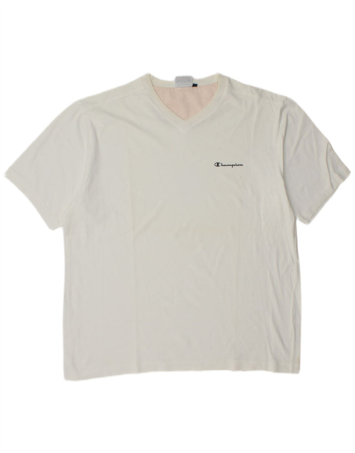 Champion T-Shirt Homme Top XL Blanc