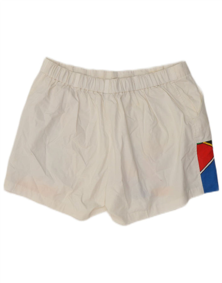 TRIGEMA Short Chino Homme IT 52 XL W36 Blanc Géométrique Coton