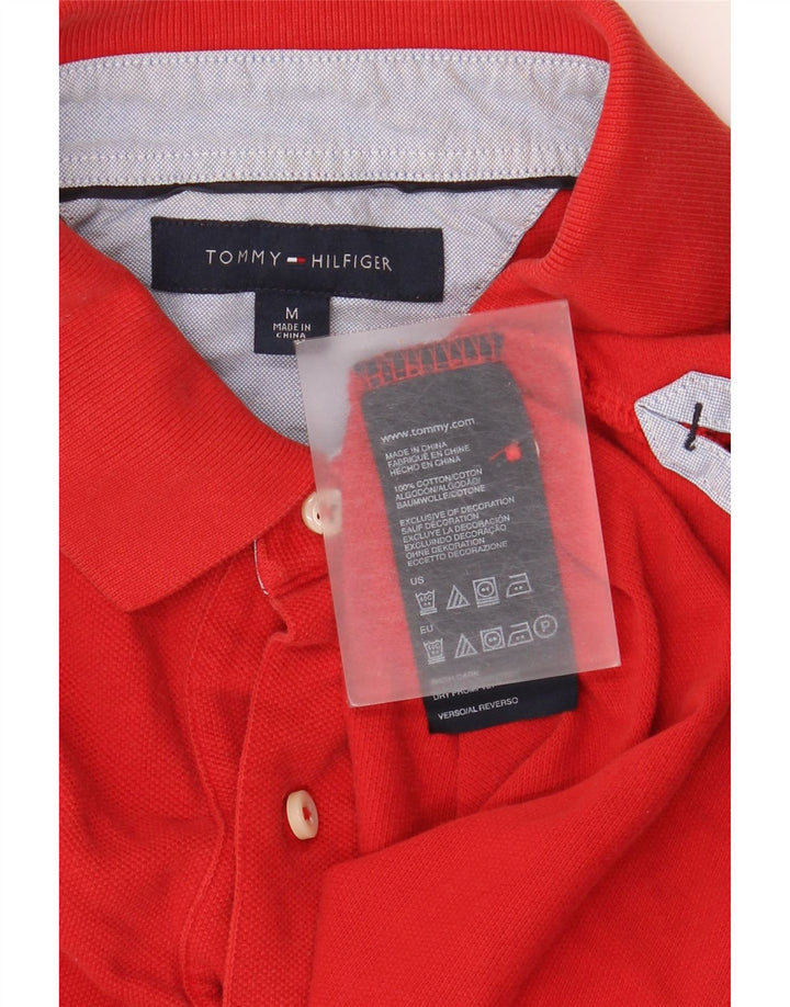 Tommy Hilfiger Polo Homme Rouge Moyen Coton