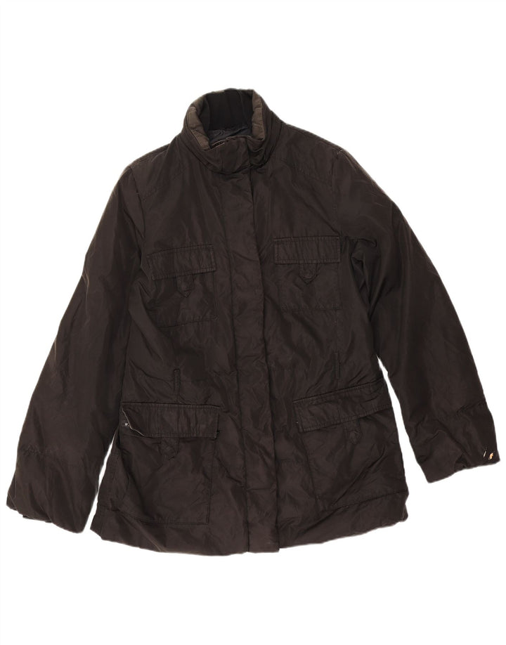Marella Veste matelassée pour femme UK 12 Medium Noir Polyamide
