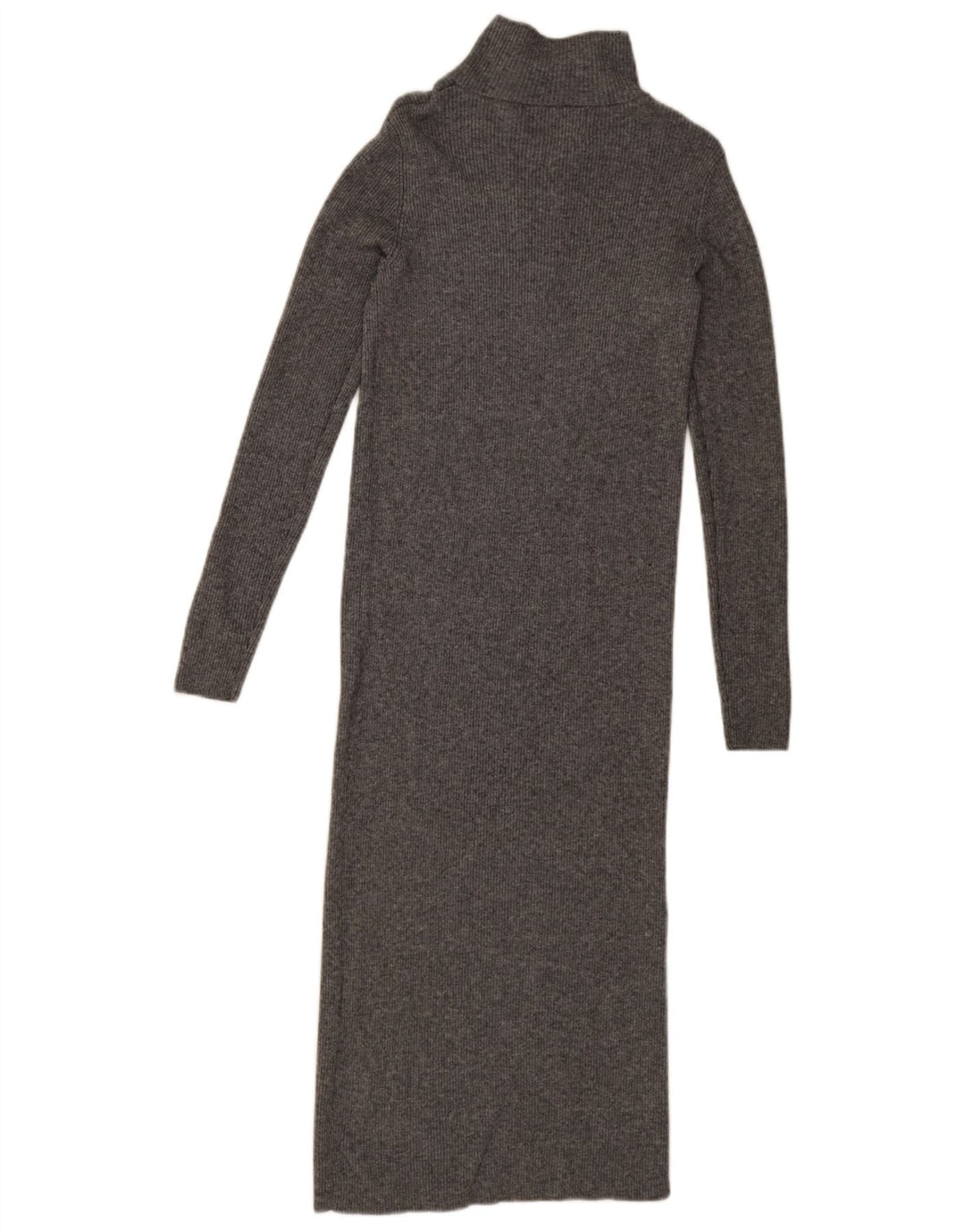 Massimo Dutti Robe pull pour femme UK 8 Small Gris Lyocell