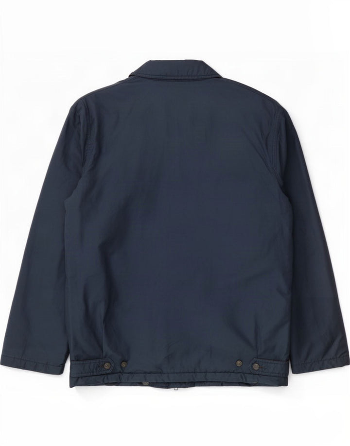 St Michael Veste coupe-vent ample pour homme UK 38 Bleu marine moyen Coton