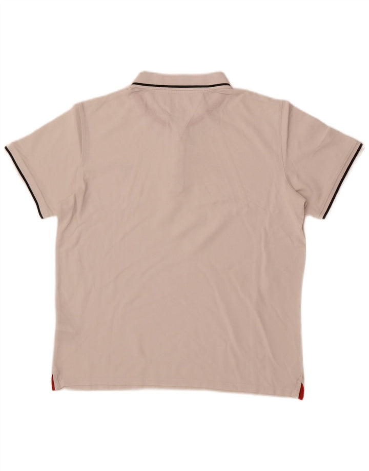 Guess Polo Homme Blanc Moyen Coton