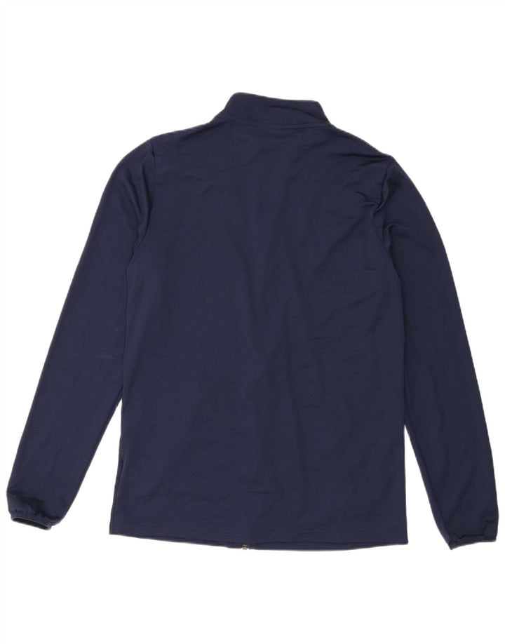 Nike Hommes Dri Fit Survêtement Top Veste Grand Bleu Marine Polyester
