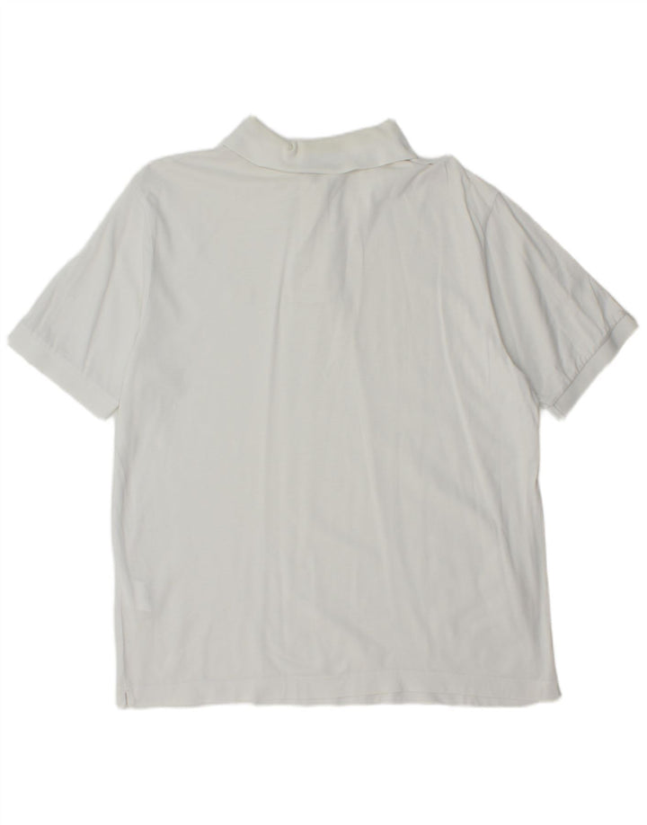 Sergio Tacchini Polo Homme IT 50 Coton Blanc Moyen